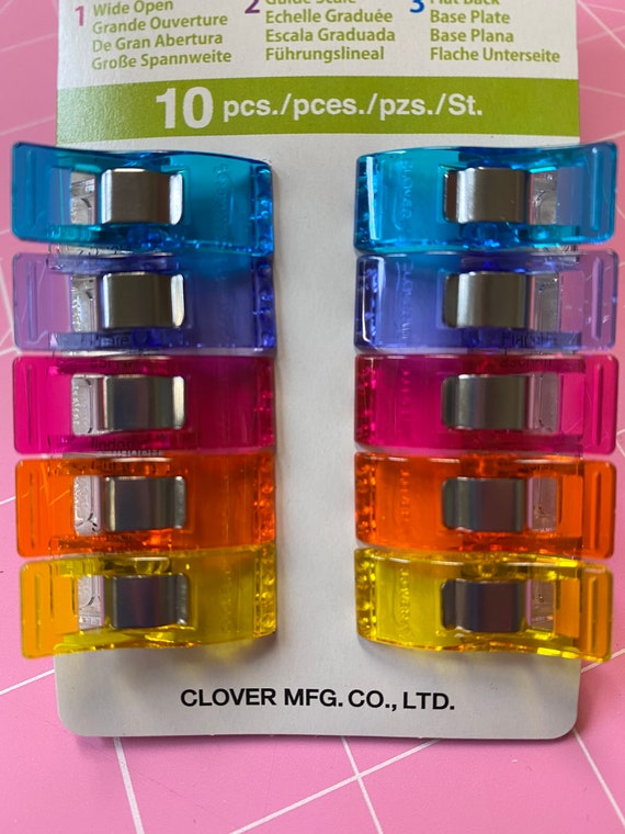 Clover Wonder Clips - Rainbow - 10 clips