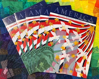 America From The Heart Quilt Book: 9/11 Tribute - out of print