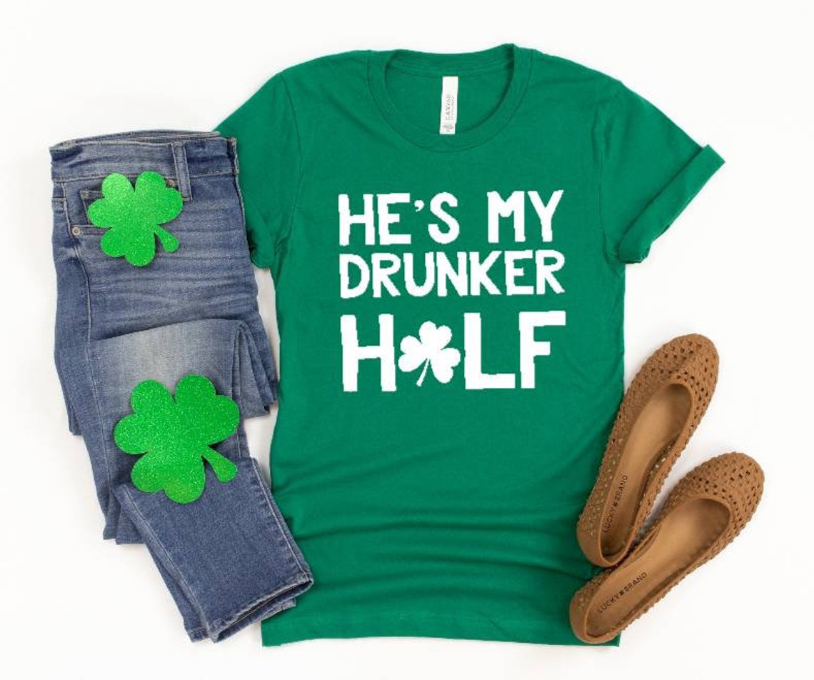 st patricks day couples shirts