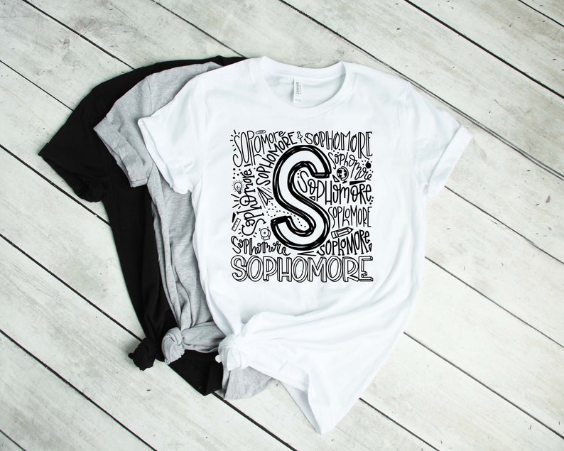 Sophomore Shirt Sophomore Tee Class of 2022 High School Etsy