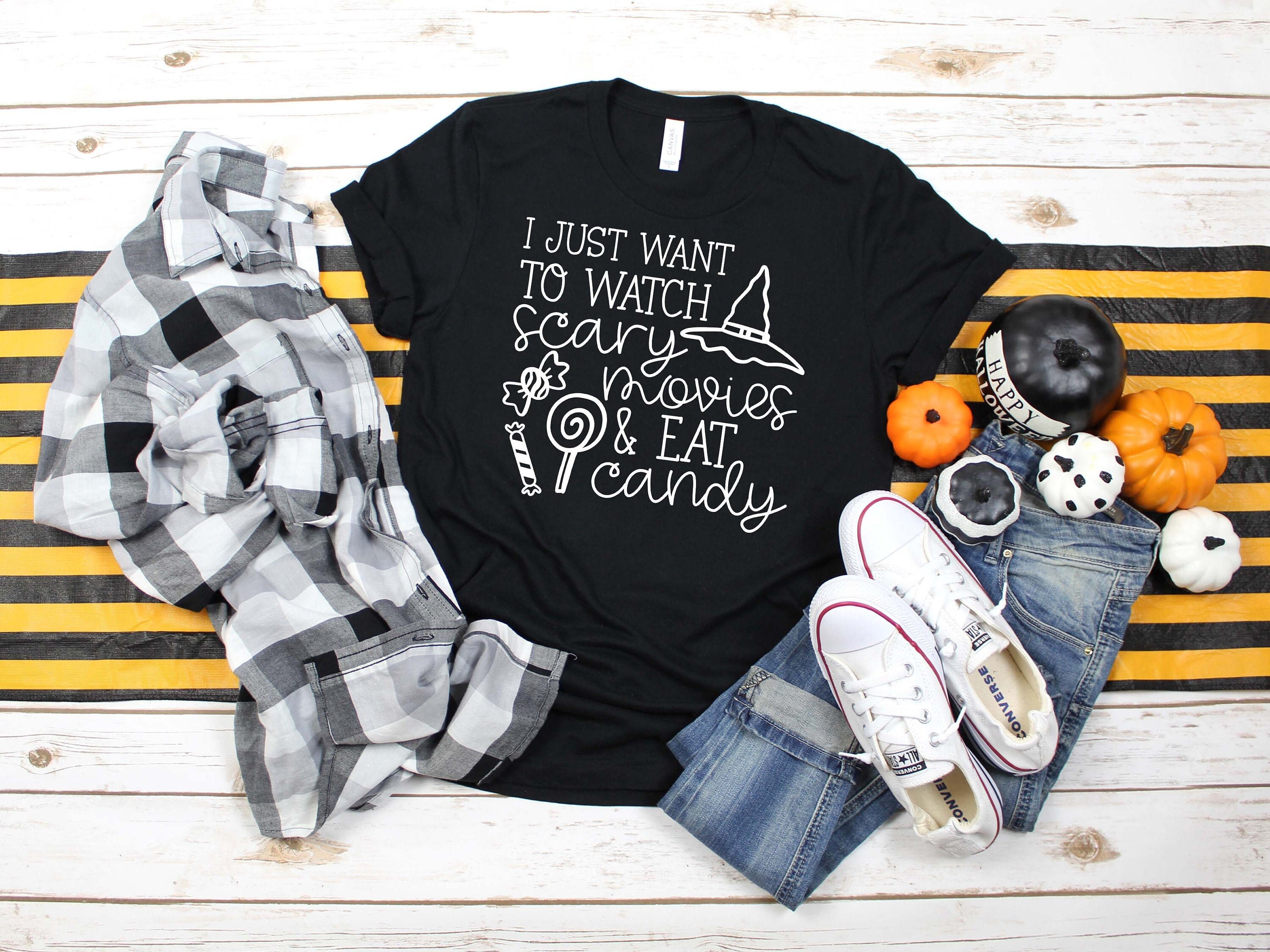 Scary halloween best sale shirts
