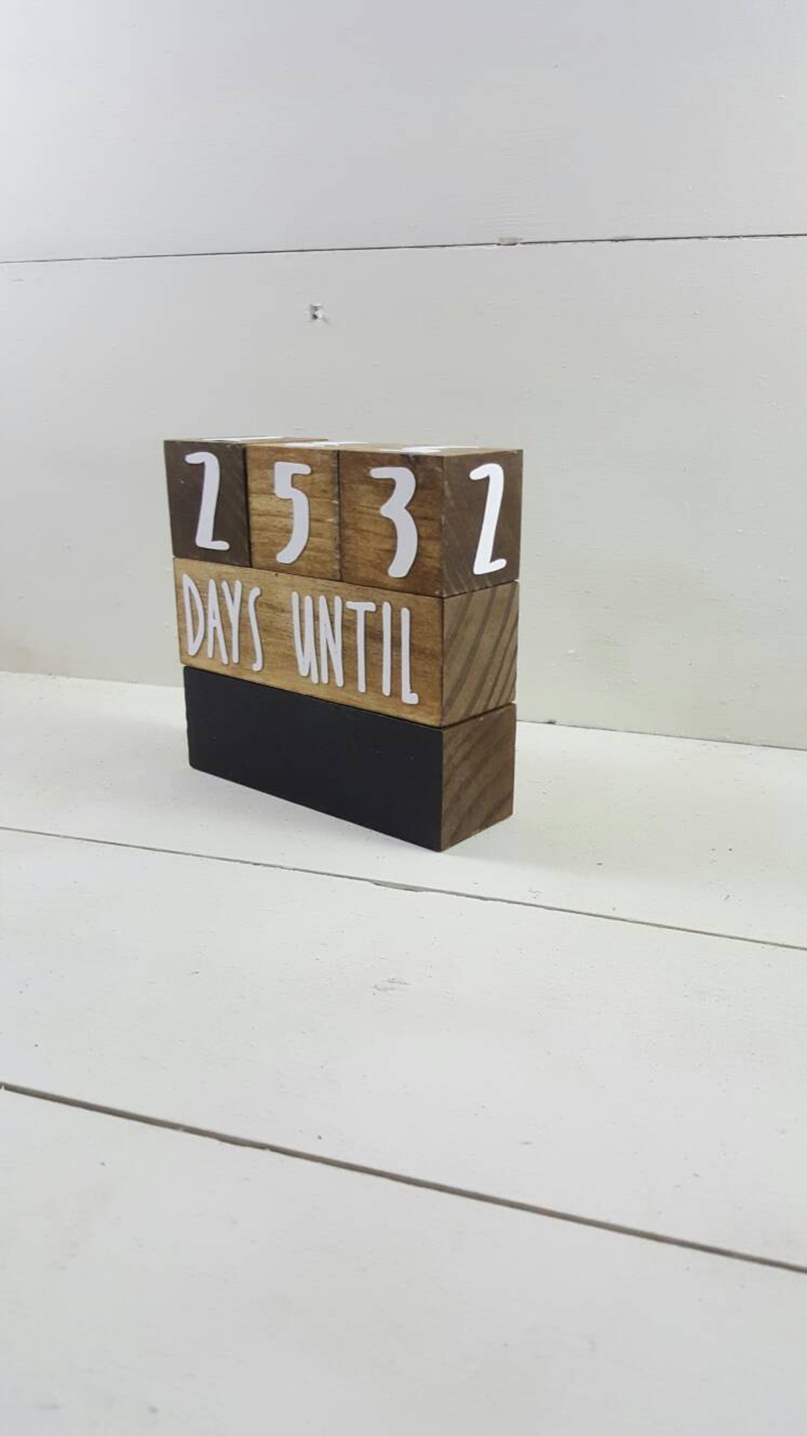 Countdown Blocks Teacher Gift Teacher Appreciation Gift | Etsy