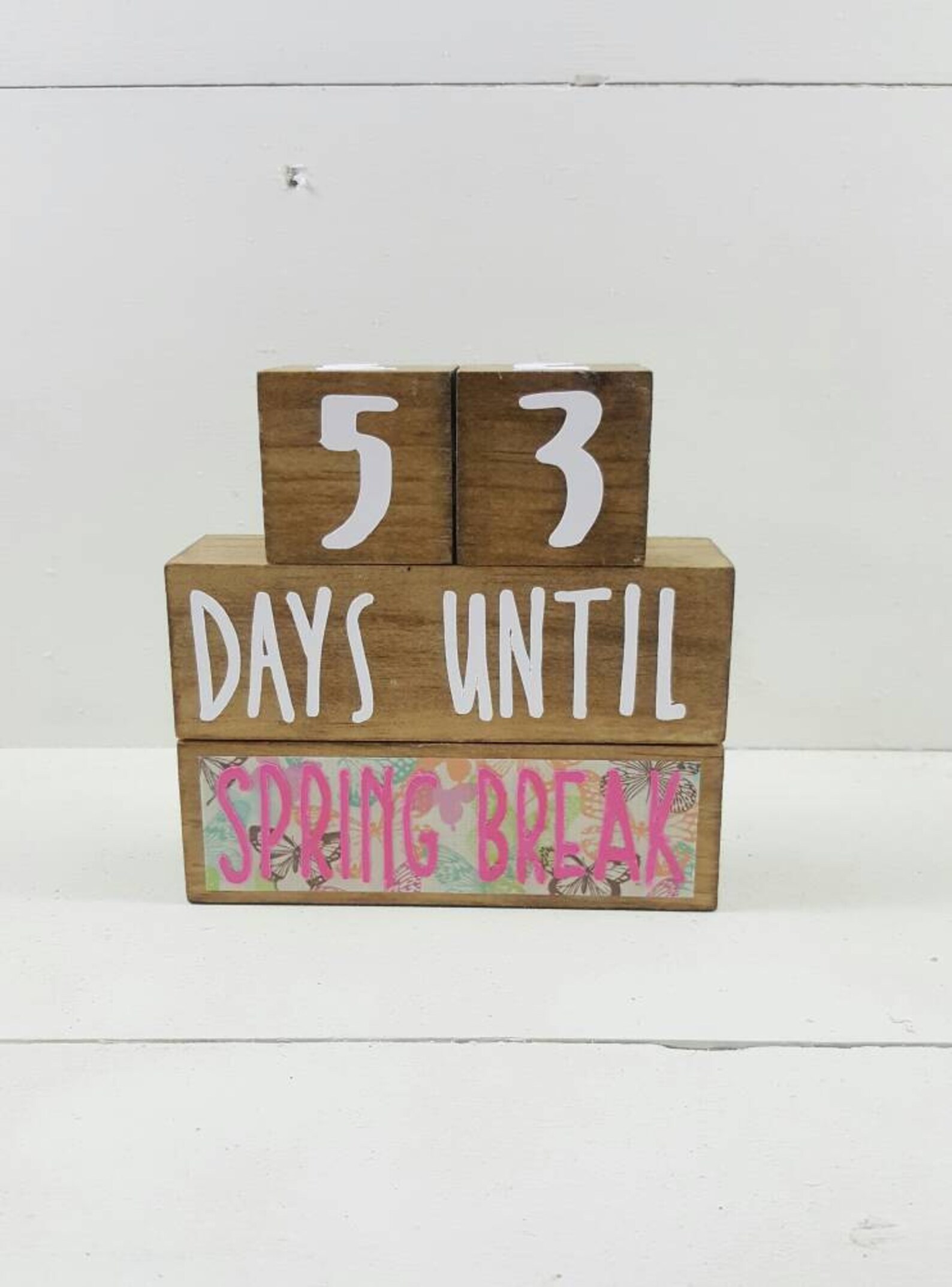 Countdown Blocks Teacher Gift Teacher Appreciation Gift | Etsy