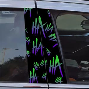 Car Doors Livery Pillar Decal Sticker Wrap - ANY IMAGE - high quality graphics - fits for any vehicle,Door Sticker, Pillar Decal, Side Piler