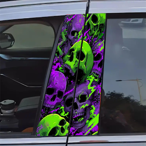 Car Doors Livery Pillar Decal Sticker Wrap - ANY IMAGE - high quality graphics - fits for any vehicle,Door Sticker, Pillar Decal, Side Piler