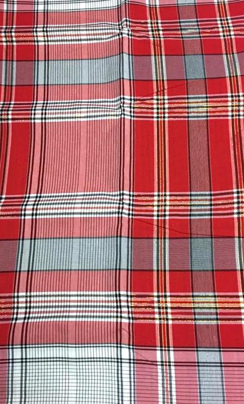 Red BlackWhite Plain George