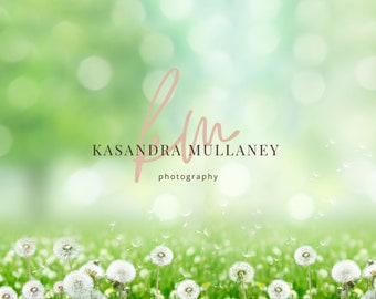 Dandelion Field Digital Background - Spring Backdrops for Photography - Spring Photography - Dandelion Digital Backdrop - Dandelion Field
