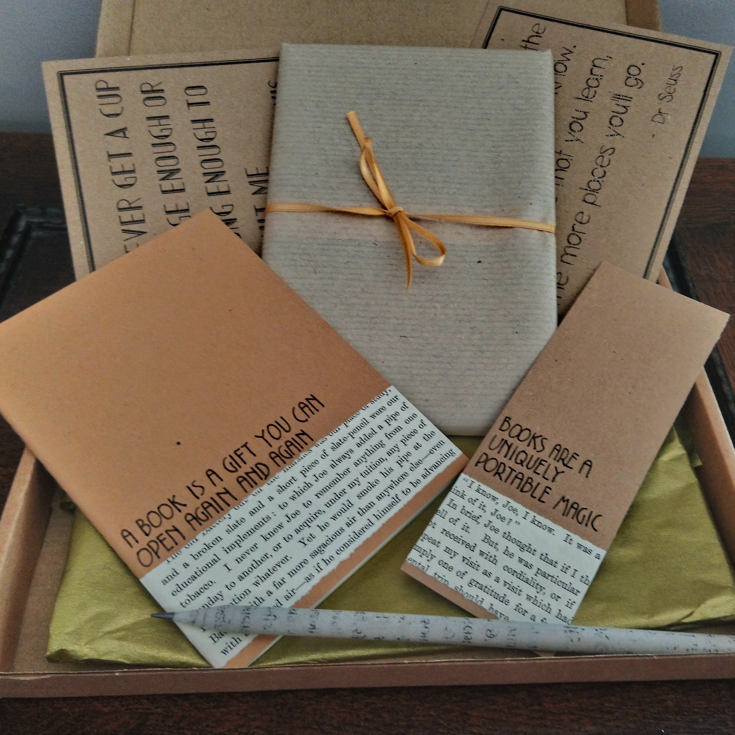 Book Lover Gift Box Gift Set Surprise Box Care Package Etsy UK