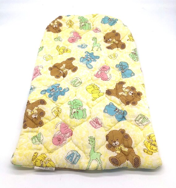 Vintage Quilted Baby Bunting / Quilted Baby Bunti… - image 3