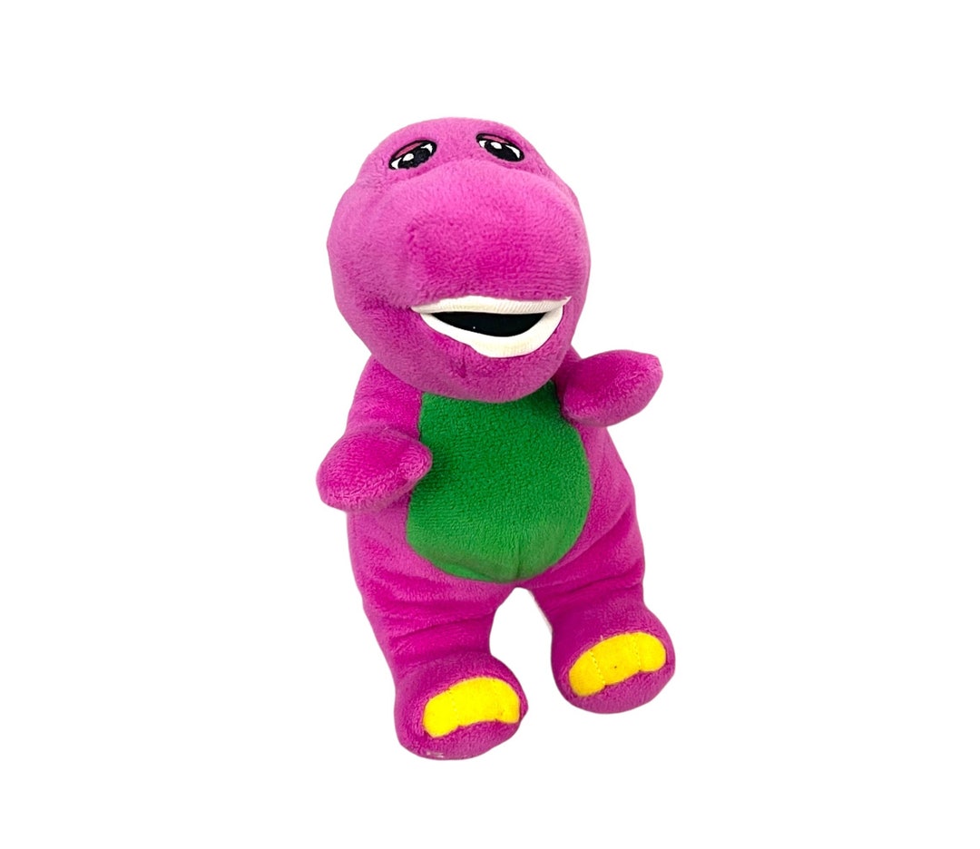 Barney the Dinosaur Plush / Barney Plush Toy / Barney the - Etsy