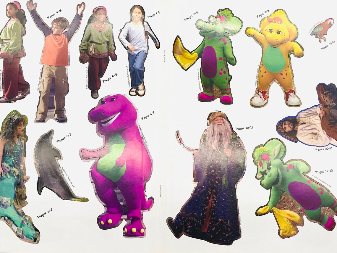 24 best ideas for coloring Barney The Land Of Make Believe