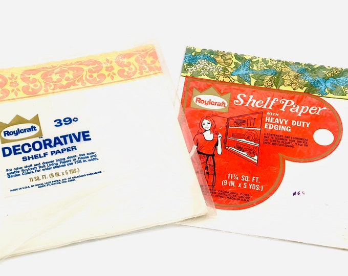 Vintage Shelf Paper / Royalcraft Shelf Paper Etsy