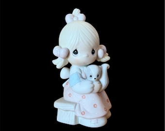 Figura vintage de Precious Moments "Scent From Above" 1986 n.° 100528