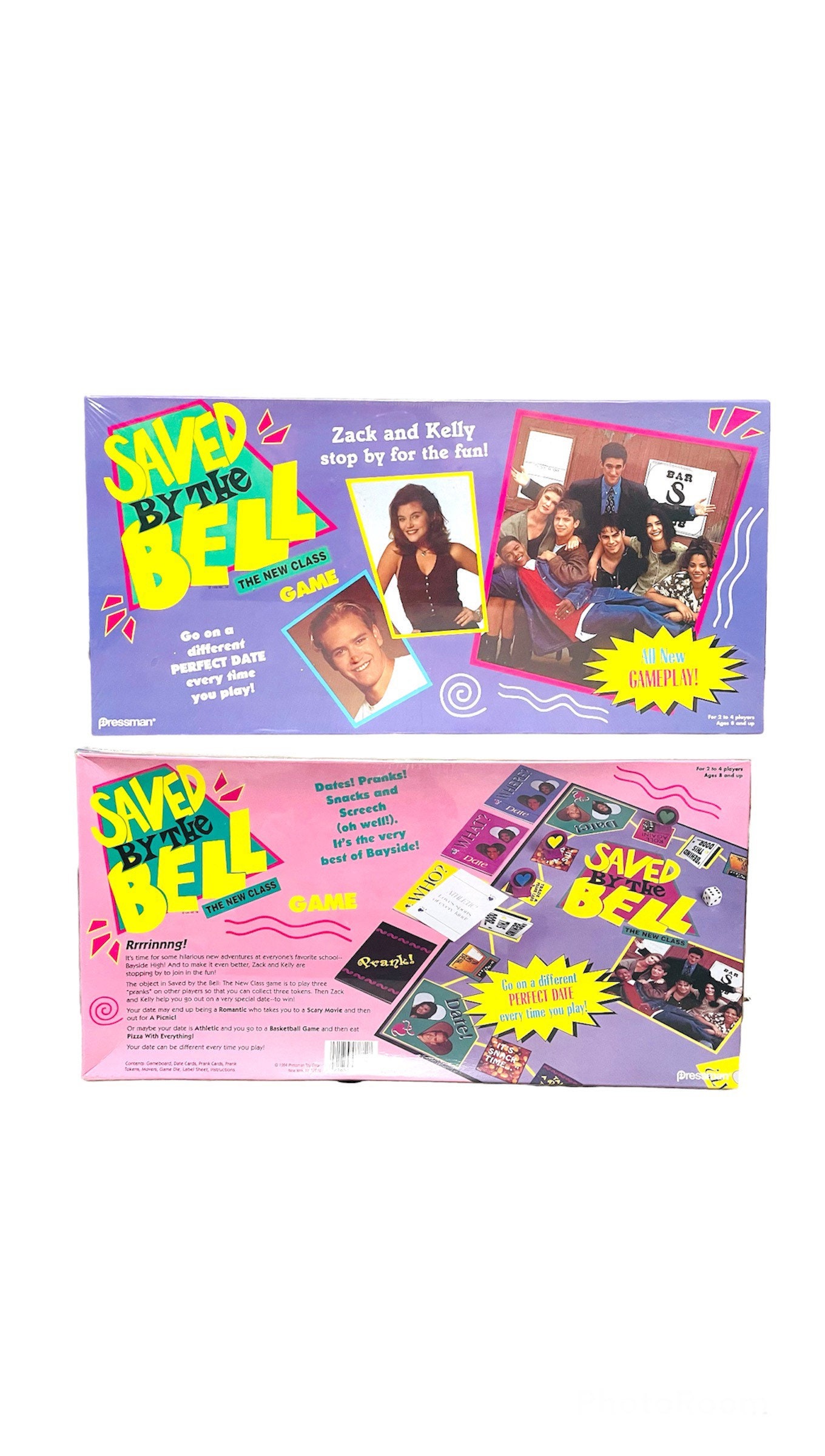 Vintage Saved by the Bell Board Game / Sealed in Package Saved - Etsy