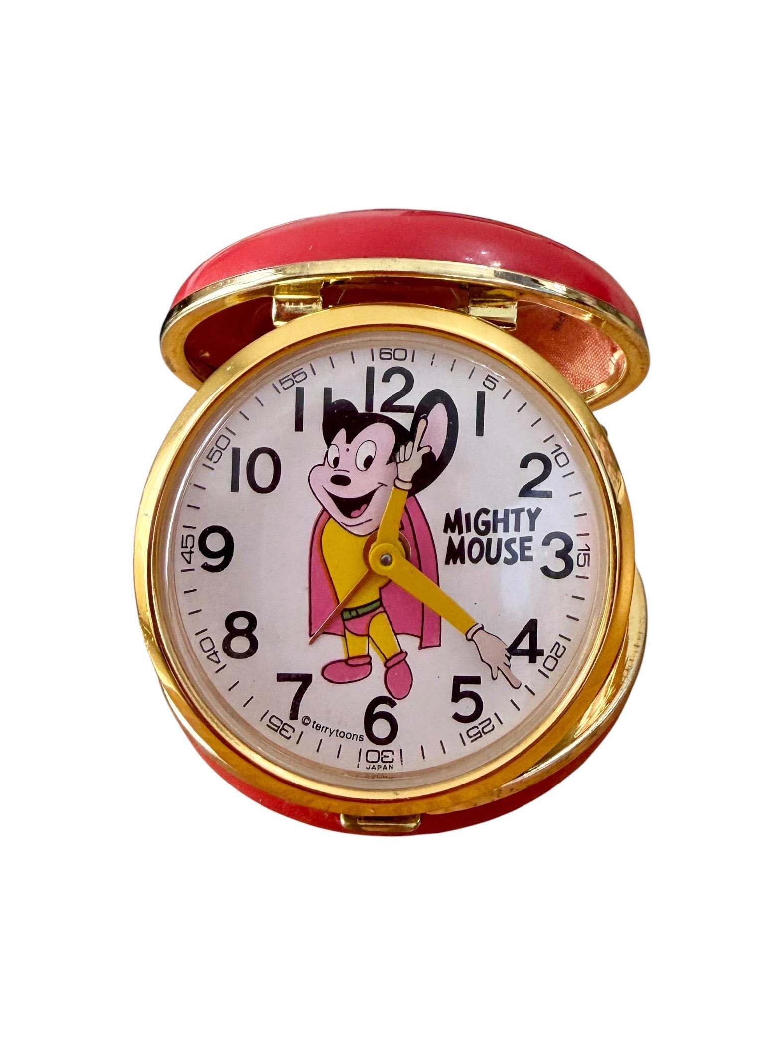 Vintage mickey mouse alarm clock - Etsy 日本