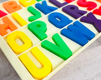 Letra del alfabeto magnética vintage de Fisher Price