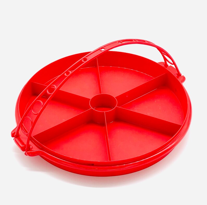 Vintage Tupperware 405 Divided Container / Tupperware Party Etsy