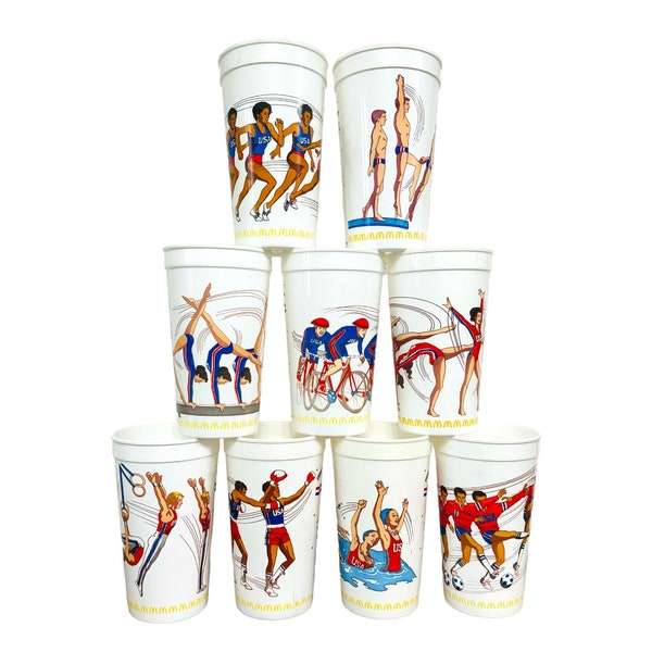 Mcdonalds Vintage Cups Etsy