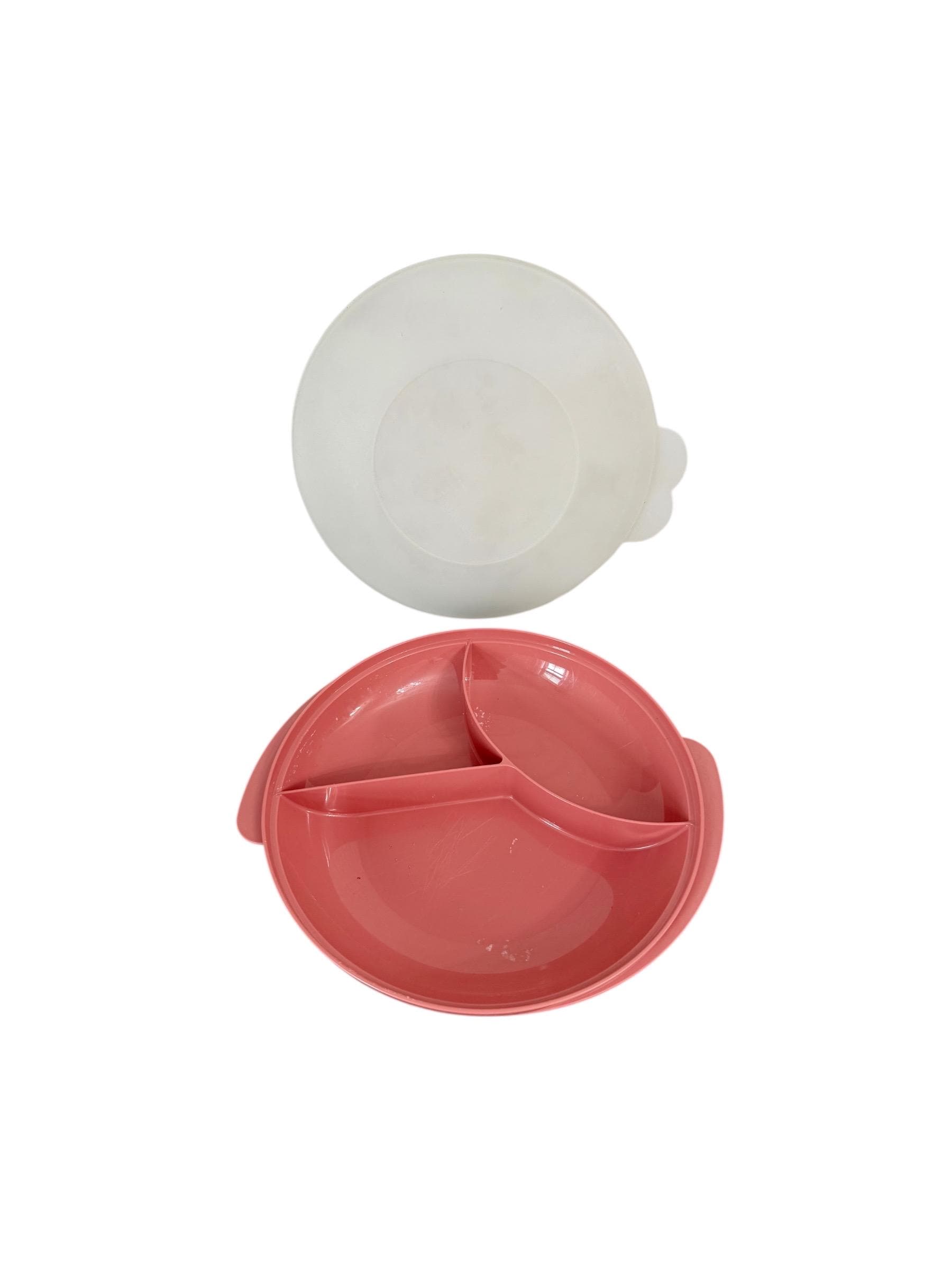 Bol, assiette 2 compartiments avec couvercle et cuillère bébé - Baby