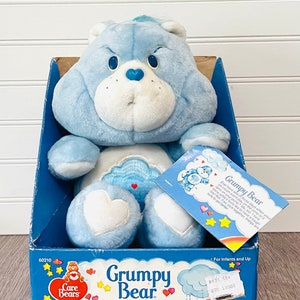 Vintage Care Bears Grumpy Bear Grumpy Bear Care Bears Plush