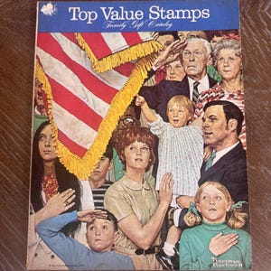 Vintage Top Value Stamps Family Gift Catalog / 1972 Top Value Stamps Catalog / Vintage Gift Catalog / Top Value Stamps / Vintage Catalog