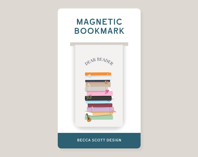 Eras Bookshelf Magnetic Bookmark