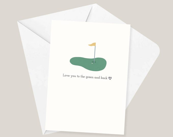 Love you to the green and back | Anniversary Card, Valentine's Day