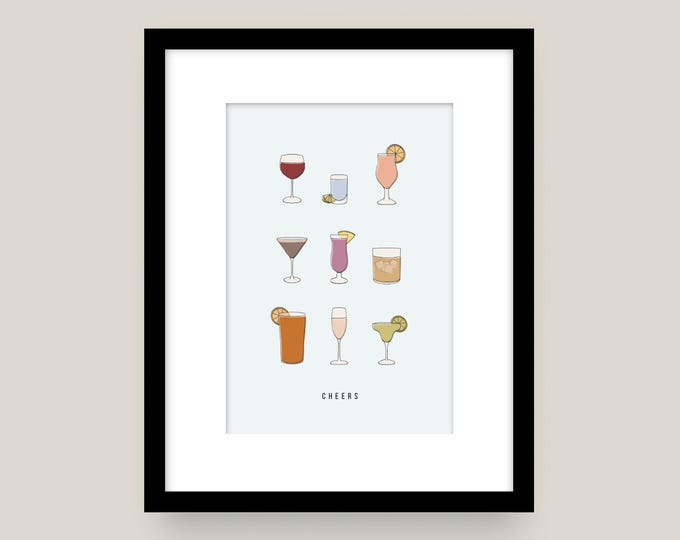 Cheers Framed Print