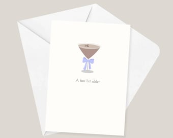 A tini bit older | Birthday Card
