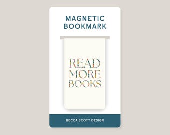 Read More Books Magnetic Bookmark