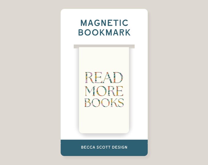 Read More Books Magnetic Bookmark