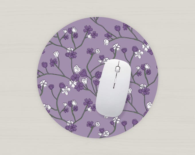 Garden Blooms Mouse Pad (11 colors available!)