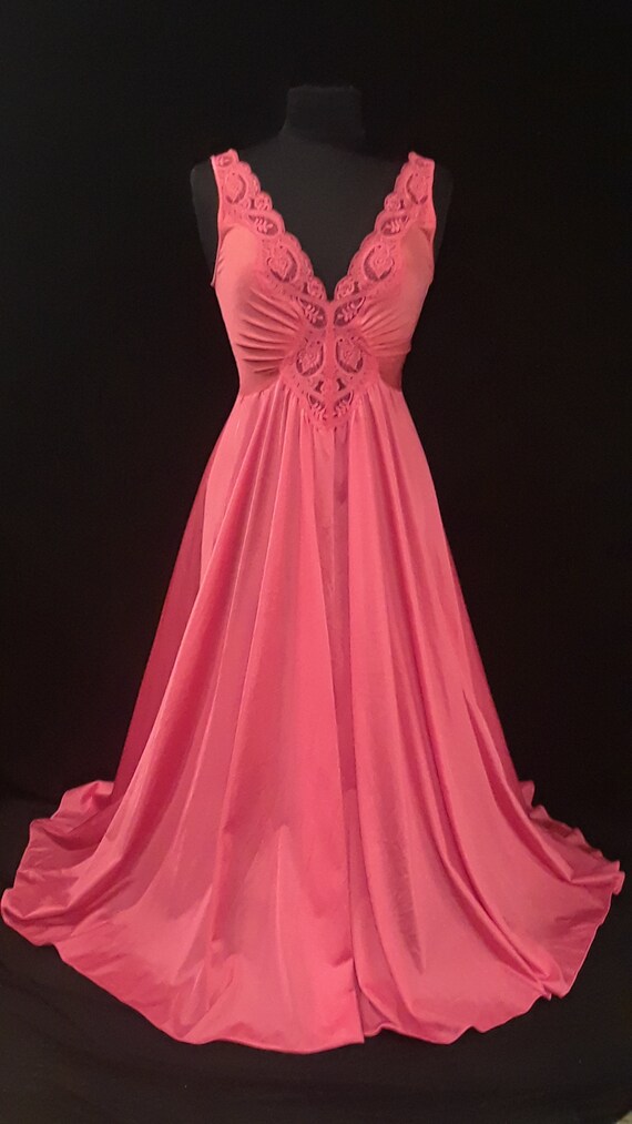 Olga Nightgown*~*Sweet Watermelon*~*M/L*~Vintage E