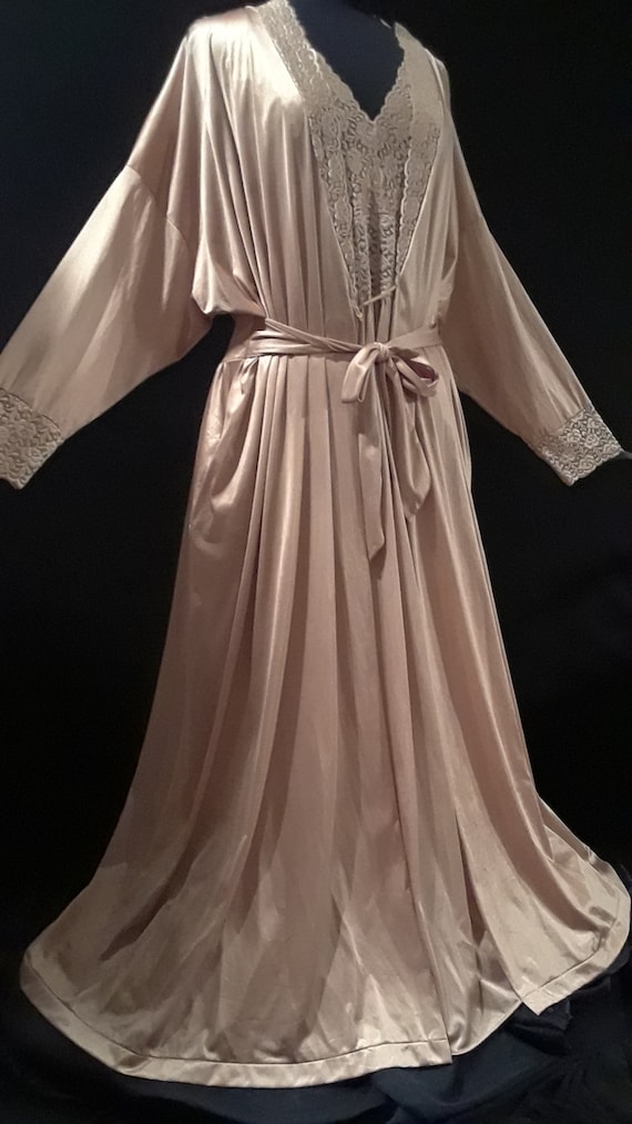 Rare ~ Unique Vanity Fair Nightgown & Robe ~*SPECTACU… - Gem