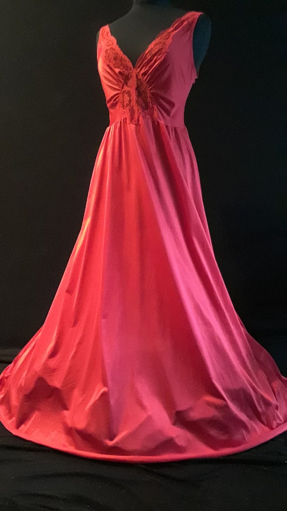 Olga Nightgown~XL~BODYSILK~Excellent~Style 92087