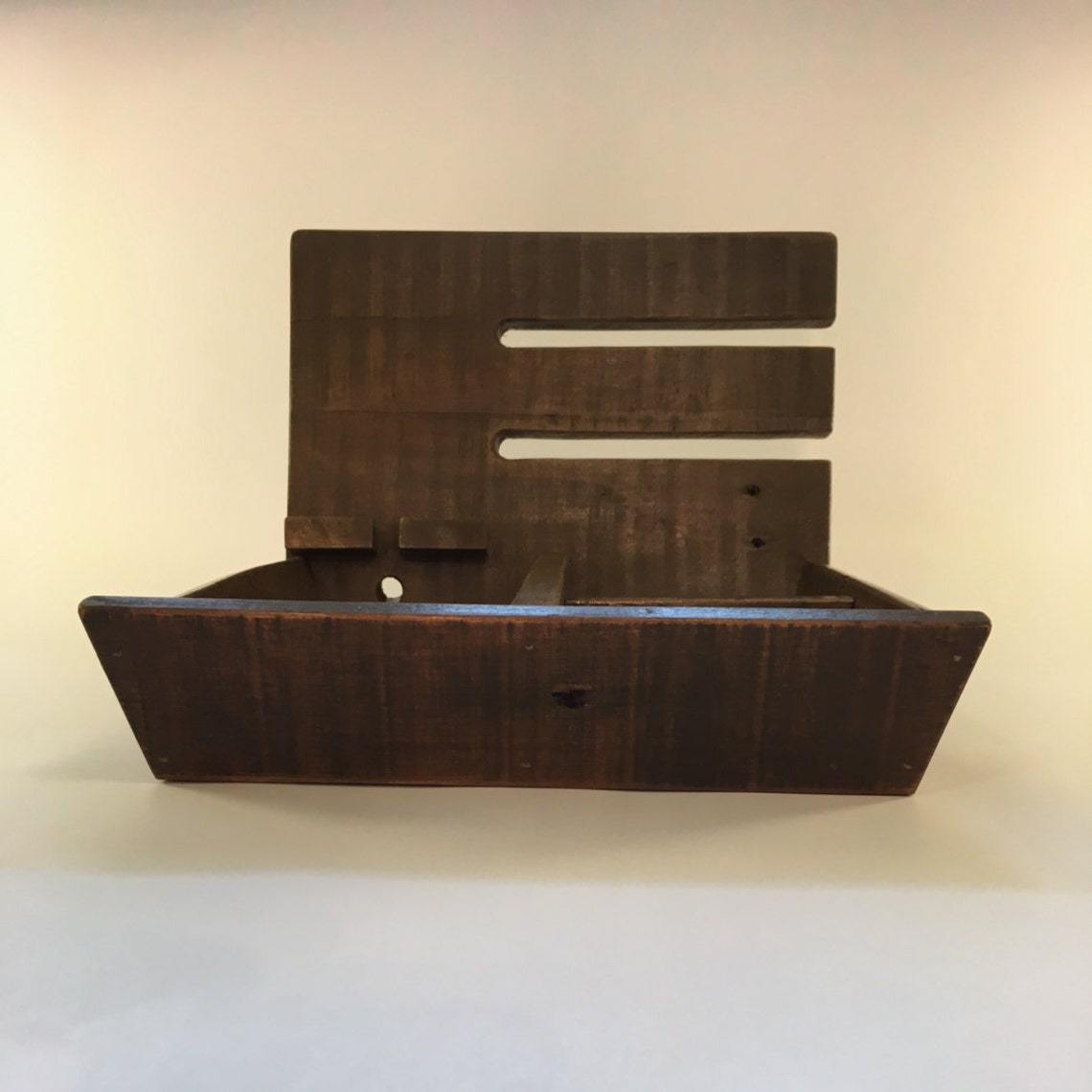 Double Governor Wooden Valet Dresser Caddy Reclaimed Etsy