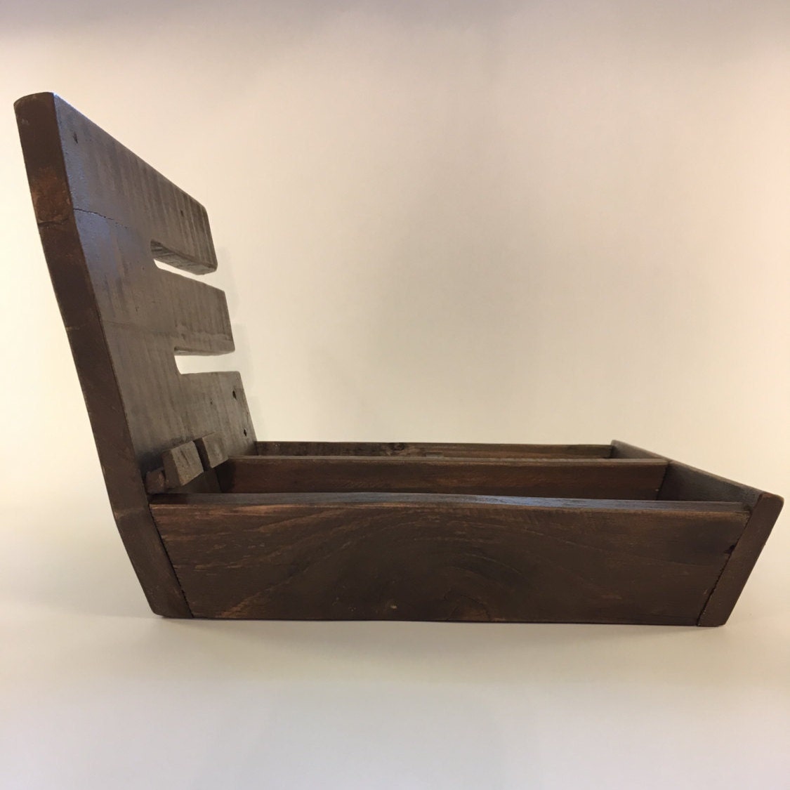 Double Governor Wooden Valet Dresser Caddy Reclaimed Etsy