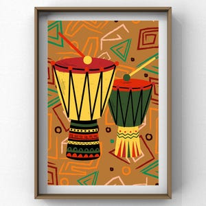 African Drum by ExhibitLeah