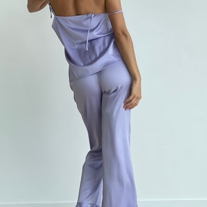 Pajamas set and robe,Silk pajamas set,Silk shorts, Tank top,Oversized top,Viscose sleepwear,Top and shorts, silk robe robe,custom tailoring