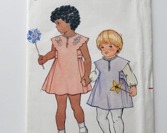 Butterick sewing pattern #3530 - Child's Jumper or Dress - Size 4