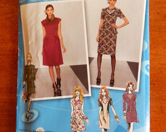 Simplicity 2282 Sewing Pattern: Misses' Dress, Sleeve Variations - Size D5 Uncut