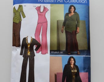 Simplicity sewing pattern 1945 - Size AA 10, 12, 14, 16, 18, Misses/Women's Pants, Skirt, Knit Tops & Cardigan for stretch knits