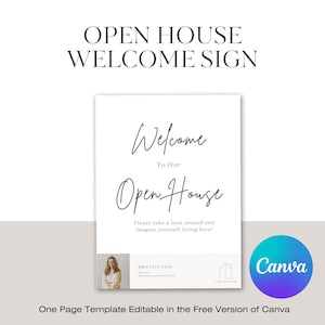 Panneau Portes Ouvertes | Portes ouvertes | Panneau de bienvenue | Panneau de bienvenue pour portes ouvertes de l'immobilier | L'essentiel du marketing pour les agents immobiliers