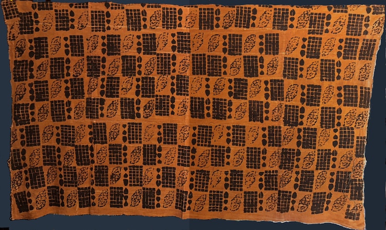 African geometric mud cloth, geometric mudcloth, 1161. image 1