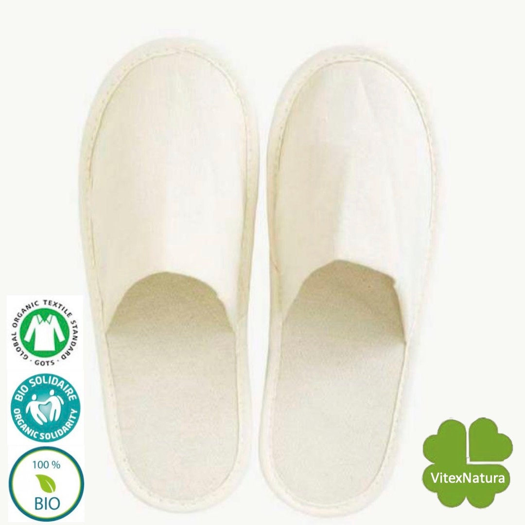 10 paires chaussons en lin Hôtel Travel Spa Pantoufles jetables Unisexe