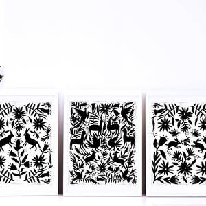 Otomi wall art print - Mexican wall art. Home decor. Living room decor. Bedroom wall art. Otomi pattern. Downloadable prints 11x14