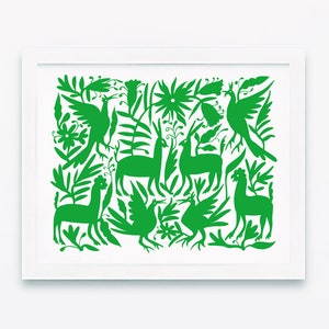 Otomi Mexico, Otomi Art Print, Mexican Otomi Decor