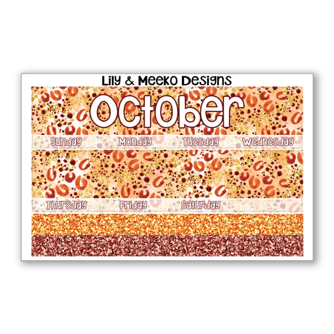 Q4 Months (october, November, December) | Happy Planner A5wide Erin ...