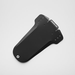 NEW: Bicycle Front Fender for all Mountain Bikes (MTB) - Ass Savers &quot;Mudder&quot; - Black