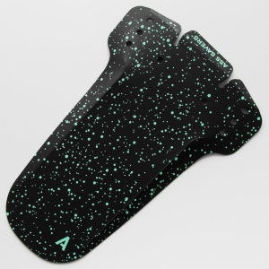 NEW: Bicycle Front Fender for all Mountain Bikes (MTB) - Ass Savers &quot;Mudder&quot; - Dots